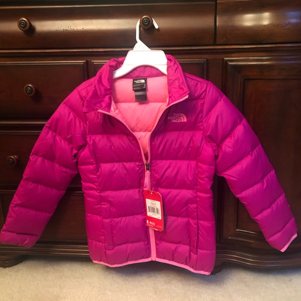 Girls North Face puffer Jacket